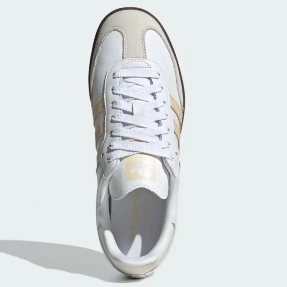 NEW Adidas Samba OG Women’s Sneakers in White - Picture 8 of 10